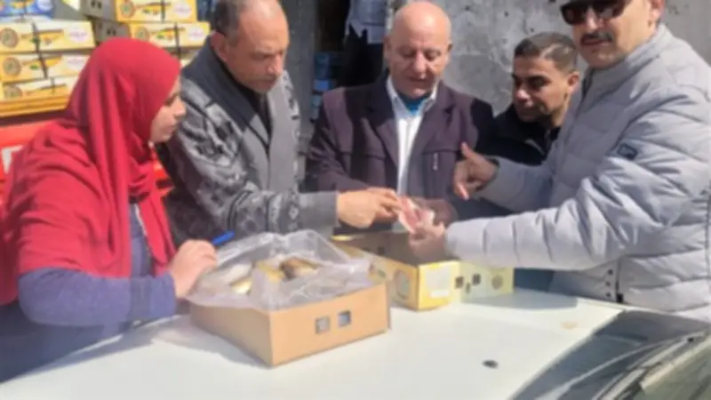 ضبط طن وربع رنجة فاسدة وحلوى منتهية في حملات رقابية مكثفة بالغربية