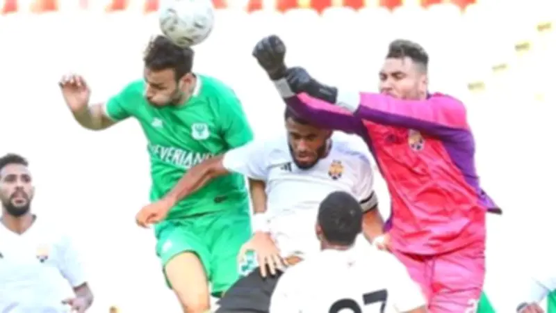 تعادل سلبي بين الجونة والمصري في الشوط الأول من لقاء الدوري المصري المؤجل