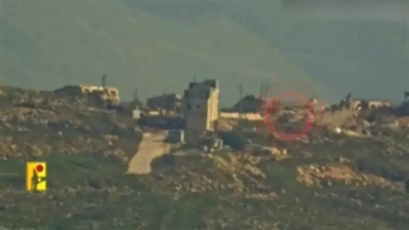 حزب الله يعلن استهداف موقع المرج وتجمع لقوات الاحتلال بمنطقة الخانوق برشقات صاروخية