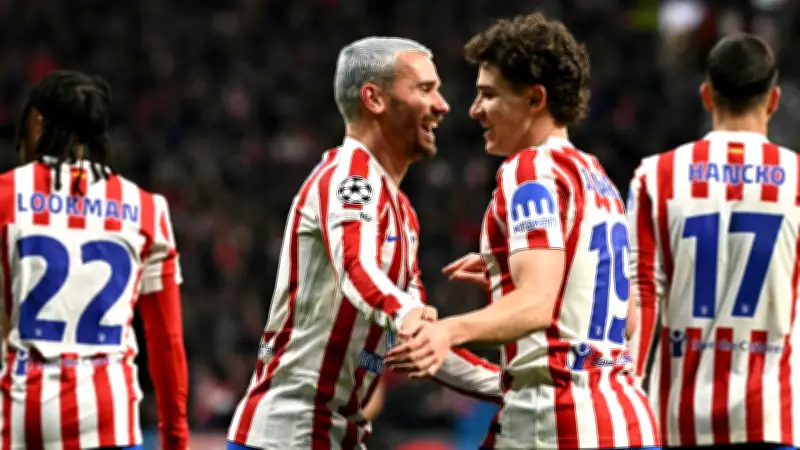 أتلتيكو مدريد يحاكي ريال مدريد بأسرع رباعية في تاريخ دوري الأبطال