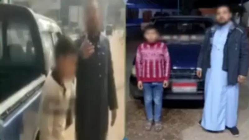 ضبط أب ونجله في الغربية بعد تداول فيديو يظهر السماح للابن بقيادة سيارة والتعدي على مصور