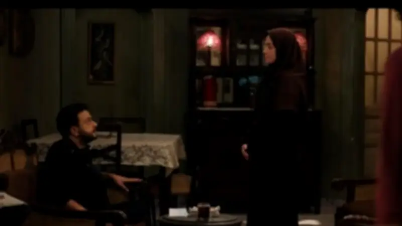 تامر نبيل يوقع على وصلات أمانة لريهام عبد الغفور في مسلسل حكاية نرجس