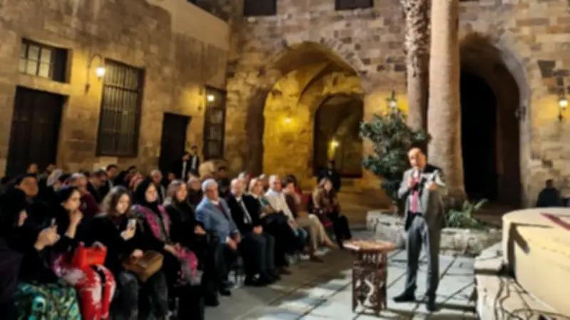 مؤسسة زاهي حواس تكشف أسرار هرم ساحورع وغرفه السرية في ندوة بقصر الأمير طاز