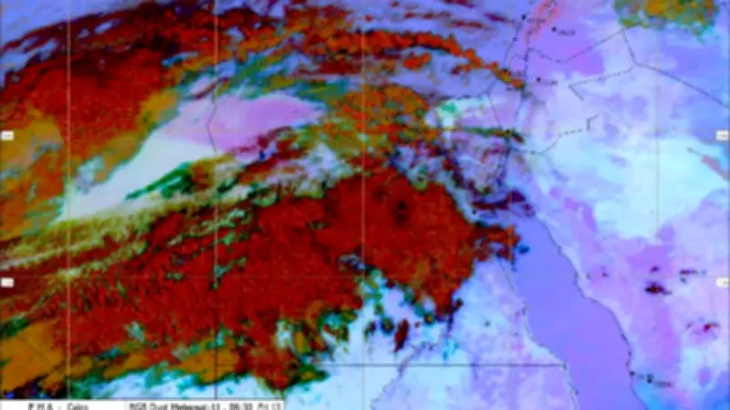 تدهور حاد في الرؤية الأفقية وعواصف ترابية تضرب البلاد مساء الجمعة
