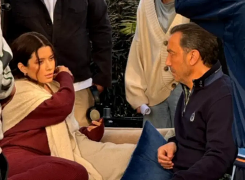 سينتيا خليفة مع طارق لطفي في كواليس فرصة أخيرة: تفاصيل مثيرة عن العمل