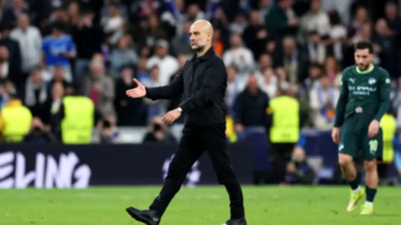 جوارديولا ينتقد فينيسيوس: رمى نفسه ليحصل على ركلة جزاء ضد مانشستر سيتي