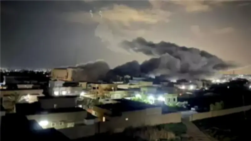 قصف أمريكي يستهدف مجمعاً ثقافياً تابعاً لممثل المرشد الإيراني في نينوى العراقية