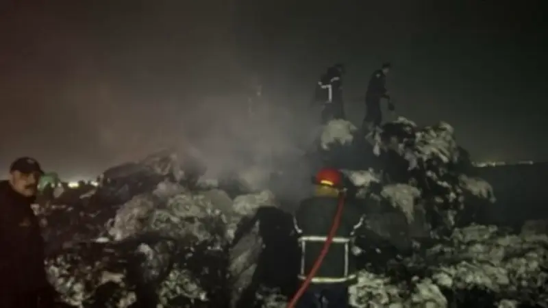 قوات الحماية المدنية تنجح في إخماد حريق كبير بمقطورة قطن جنوب بورسعيد