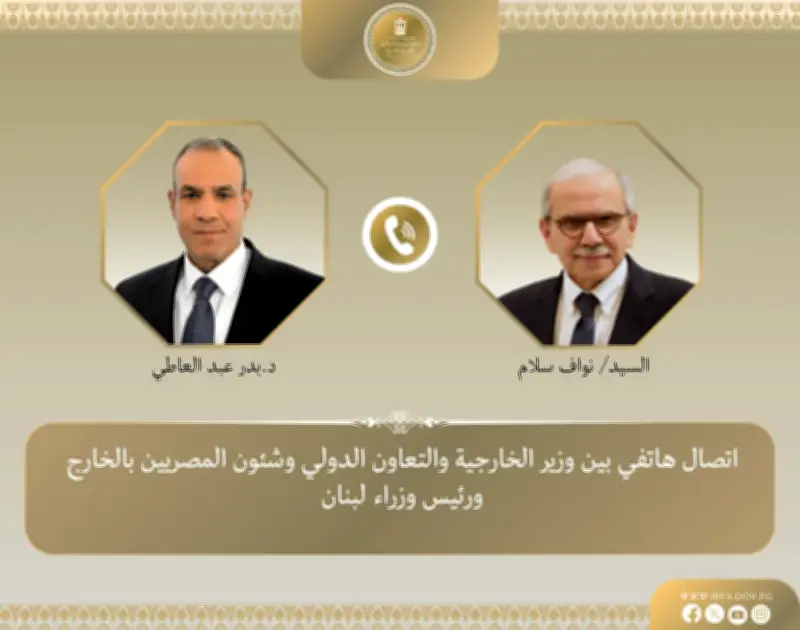 وزير الخارجية المصري يجدد رفض مصر لأي مساس بسيادة لبنان وسلامة أراضيه