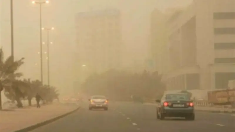 الأرصاد الجوية تعلن موعد تحسن موجة الأتربة الشديدة التي تضرب مصر