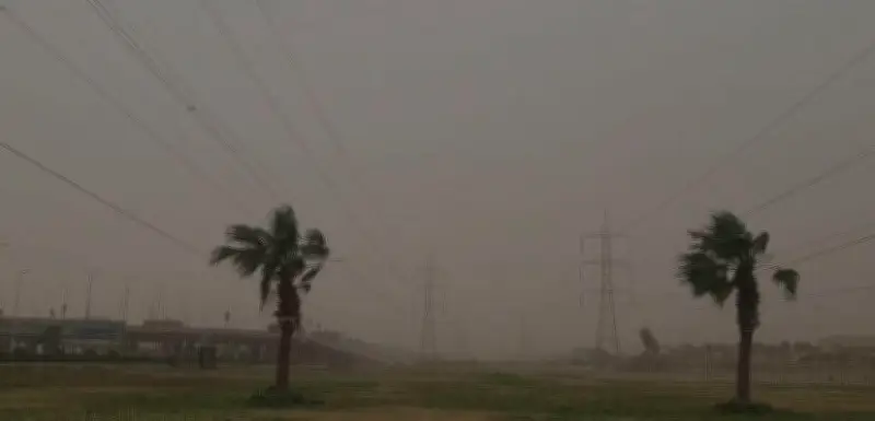 الأرصاد تحذر من عواصف ترابية وسقوط أمطار في جميع المحافظات المصرية