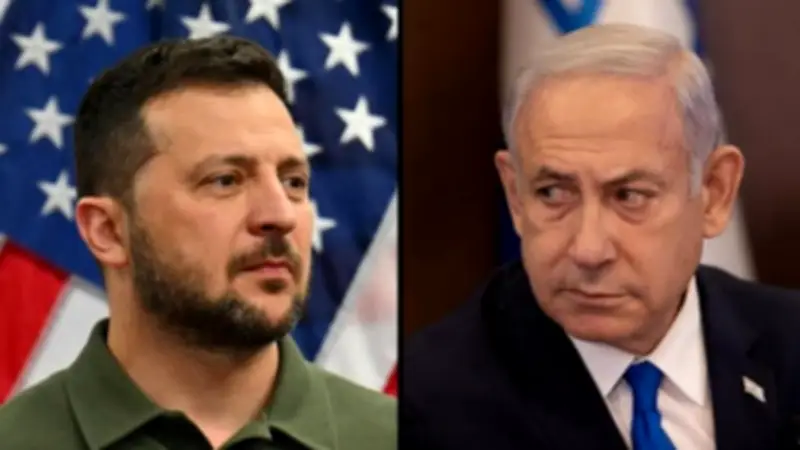 نتنياهو يطلب دعم زيلينسكي لمواجهة الطائرات المسيرة الإيرانية وسط تصاعد التهديدات