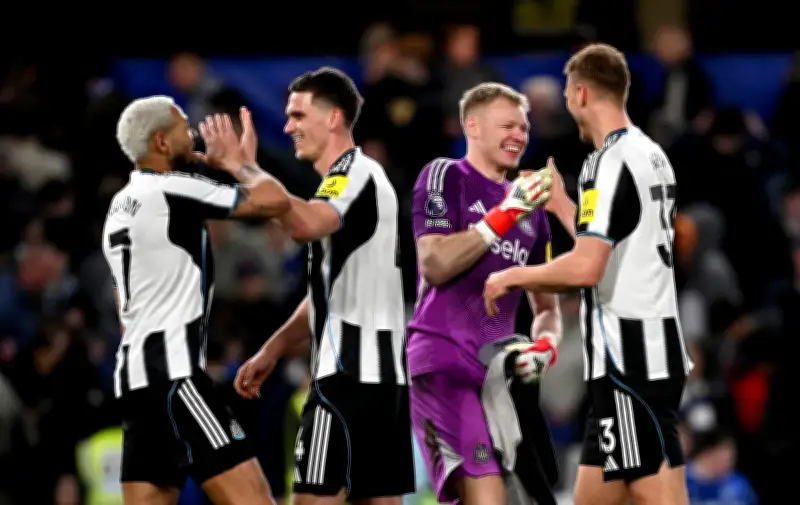نيوكاسل يونايتد يهزم تشيلسي في ستامفورد بريدج بالدوري الإنجليزي