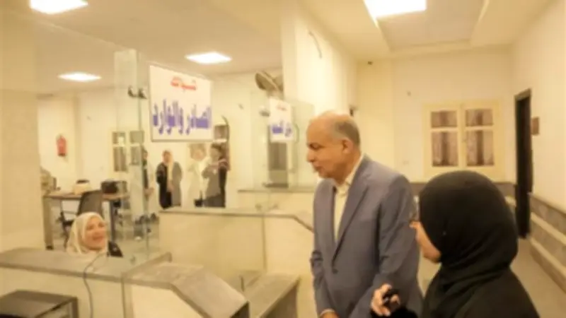 محافظ المنيا يتفقد مجمع الخدمات الحكومية بقرية الروضة ضمن مبادرة حياة كريمة