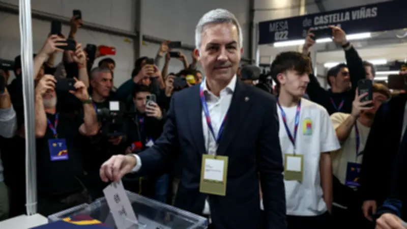 تير شتيجن يثير الجدل بلقاء مع منافس لابورتا في انتخابات برشلونة