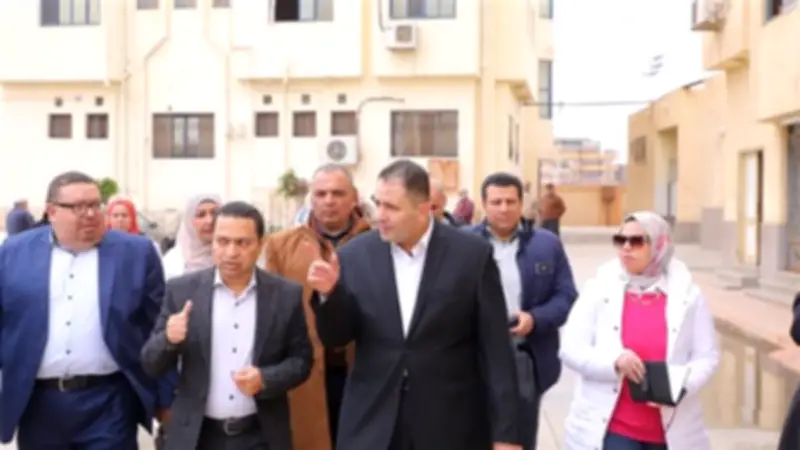 محافظ دمياط يزور مستشفى ميت أبو غالب المركزي في جولة تفقدية مفاجئة