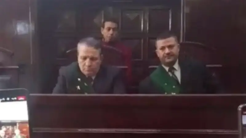 رئيس استئناف جنايات المنصورة يوجه كلمات مؤثرة للمتهمة بقتل زوجها مع عشيقها