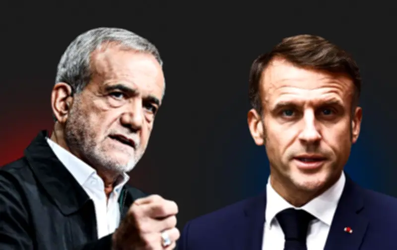 رئيس إيران يناقش مع نظيره الفرنسي التطورات الإقليمية والدولية الراهنة