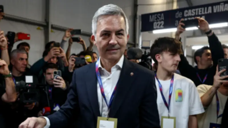 فونت يعبر عن ندمه بعد خسارة انتخابات برشلونة أمام لابورتا ويؤكد استمرار كفاحه