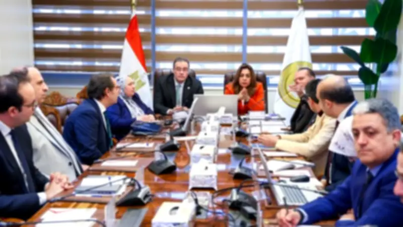 وزيرة التنمية المحلية والبيئة تستعرض الهيكل التنظيمي النهائي بعد الدمج