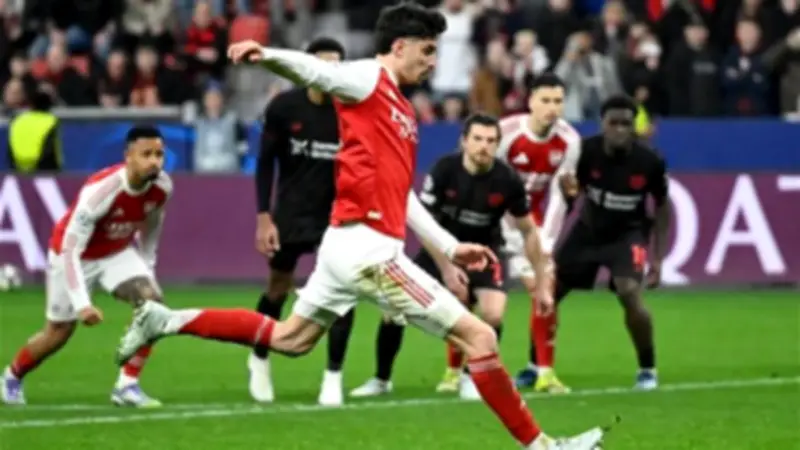 أرسنال يستضيف باير ليفركوزن في إياب ثمن نهائي دوري الأبطال مساء الثلاثاء