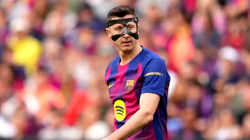 عروض تركية مغرية تهدد بقاء ليفاندوفسكي مع برشلونة في الموسم المقبل