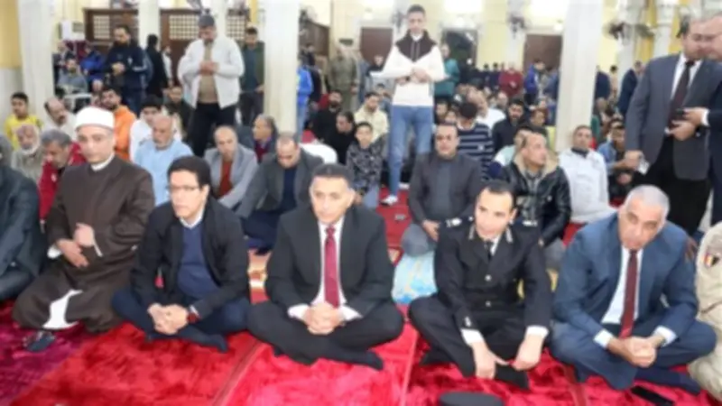 محافظ القليوبية يشهد احتفالية ليلة القدر بمسجد ناصر في بنها وسط حضور قيادات متنوعة