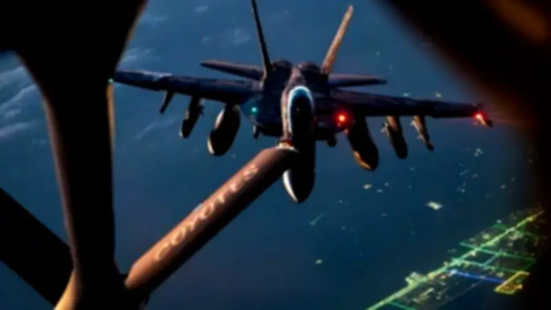 هبوط اضطراري لطائرة وقود أمريكية في إسرائيل بعد إصابتها بنيران في العراق