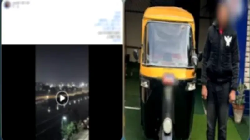 ضبط سائق توك توك وسائق سيارة ملاكي في الشرقية لانتهاكات مرورية خطيرة