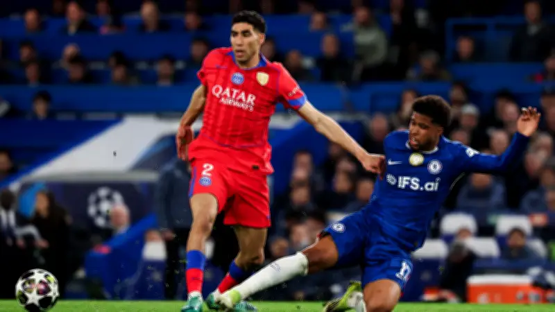 حكيمي يحقق إنجازًا تاريخيًا في دوري الأبطال بتفوقه على محرز واقترابه من صلاح