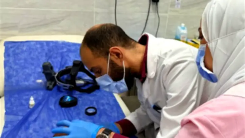 إطلاق خدمة فحص قاع العين للأطفال المبتسرين بمجمع الأقصر الدولي لأول مرة