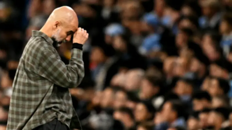 قميص جوارديولا الشبيه بالحطابين يثير السخرية بعد خسارة مانشستر سيتي أمام ريال مدريد