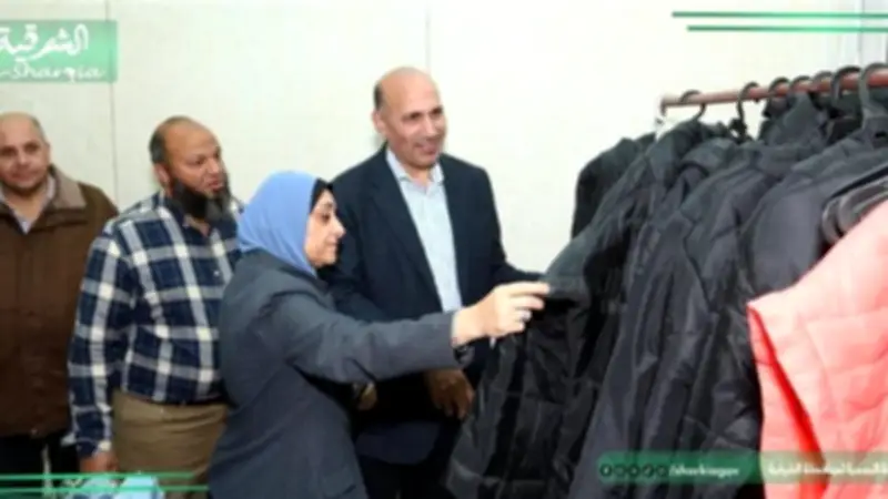 تضامن الشرقية يوزع أحذية وملابس مجاناً على الأسر المحتاجة في رمضان