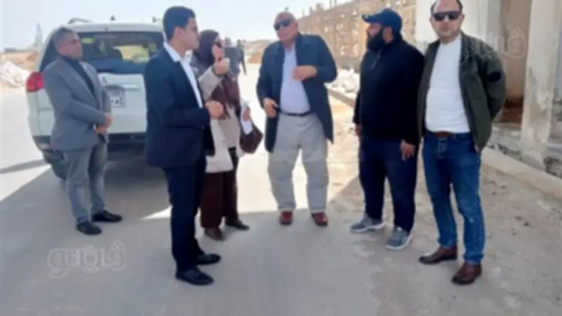 محافظ مطروح يتفقد تطوير مدخل مرسى مطروح لتعزيز الوجه الحضاري والجمالي