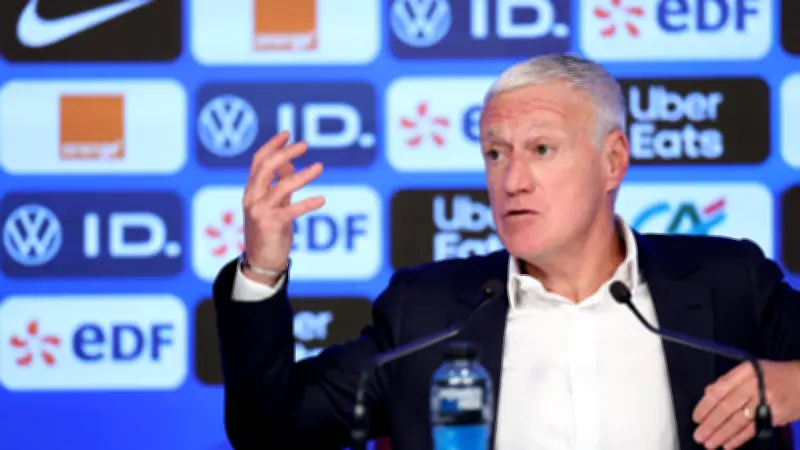 ديشامب يعلن قائمة فرنسا لوديتي البرازيل وكولومبيا.. ومبابي حاضر