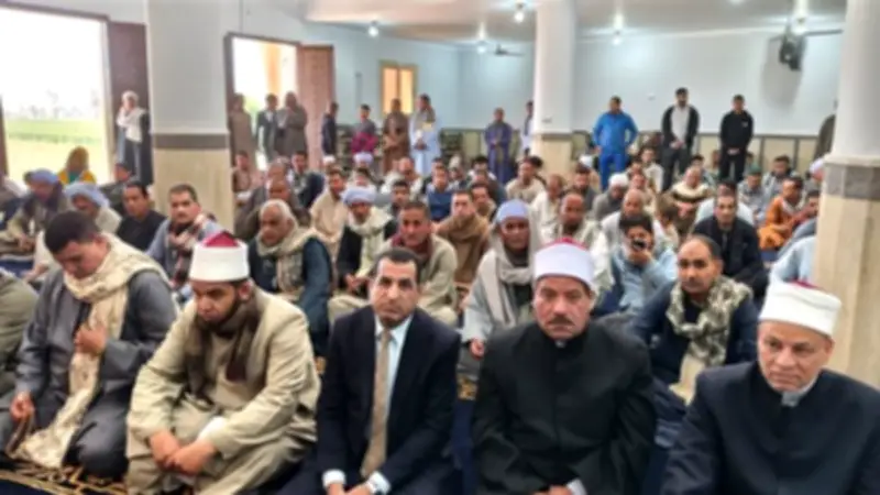 أوقاف سوهاج تفتتح مساجد جديدة في أول أيام عيد الفطر المبارك وسط أجواء إيمانية