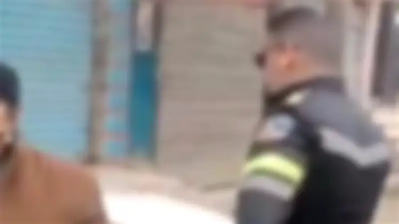الأمن يكشف تفاصيل فيديو إصابة مواطن من ضابط مرور بالفيوم