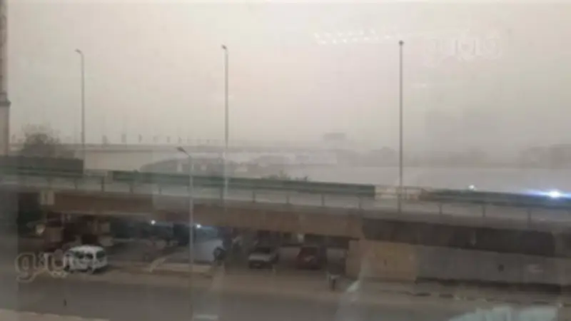 العاصفة الترابية تتحرك شرقًا: تحسن تدريجي يبدأ الجمعة على السواحل الغربية