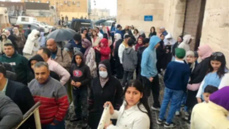 إقبال كبير على قلعة قايتباي في الإسكندرية رغم الأمطار خلال عيد الفطر