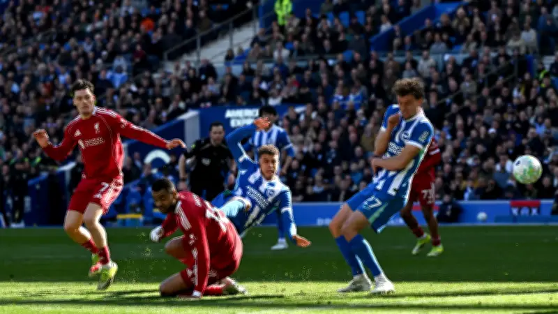 ليفربول يتجرع مرارة الخسارة أمام برايتون في الدوري الإنجليزي