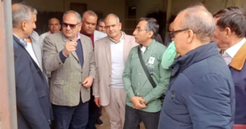 رئيس البحوث الزراعية يتفقد دعم القمح والمحاصيل الشتوية في الجيزة
