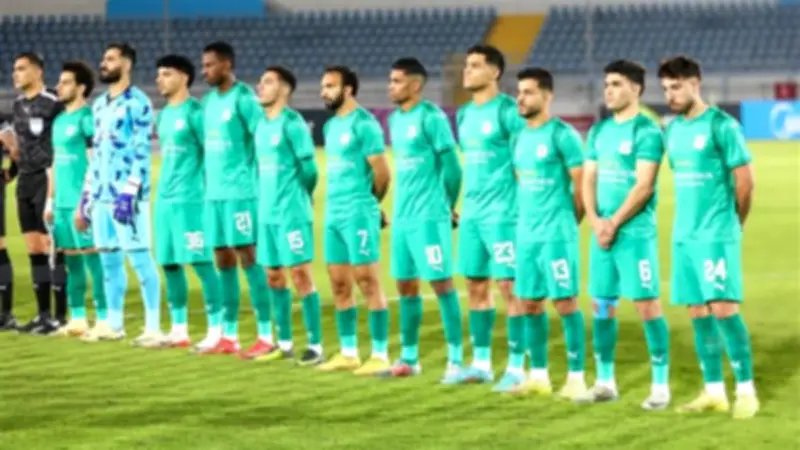 تعادل سلبي بين المصري وشباب بلوزداد في الشوط الأول من الكونفدرالية الأفريقية