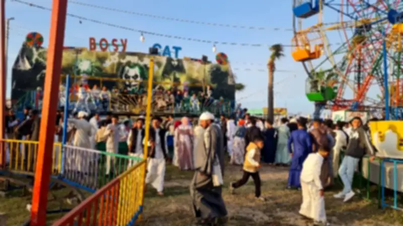 توافد جماهيري كبير على الحدائق والمتنزهات في ثالث أيام عيد الفطر المبارك