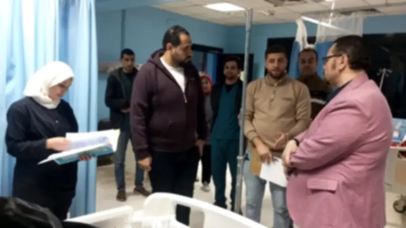 وكيل صحة الشرقية يتفقد مستشفى ديرب نجم خلال عطلة عيد الفطر المبارك