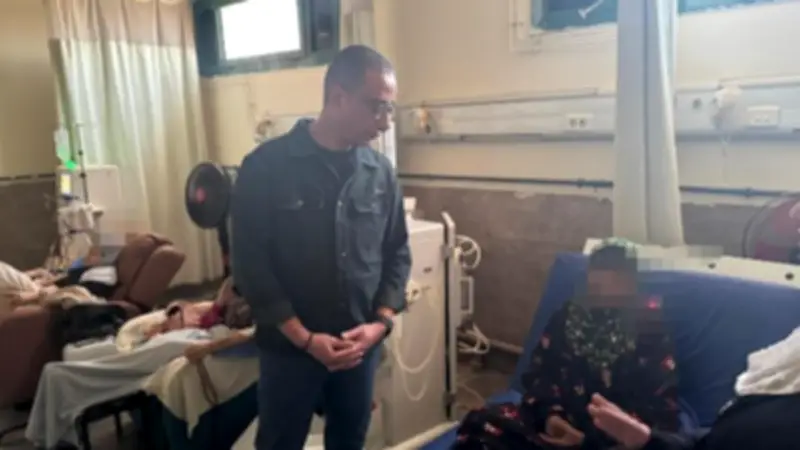 محافظ الجيزة يقوم بجولة مفاجئة في مستشفى الصف المركزي خلال عيد الفطر للاطمئنان على الخدمات الصحية