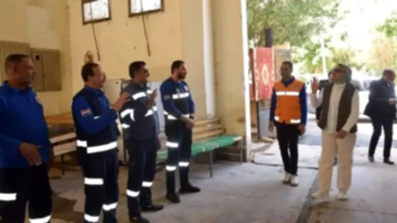 محافظ الوادي الجديد تقوم بجولة مفاجئة للاطمئنان على جاهزية المرافق الحيوية