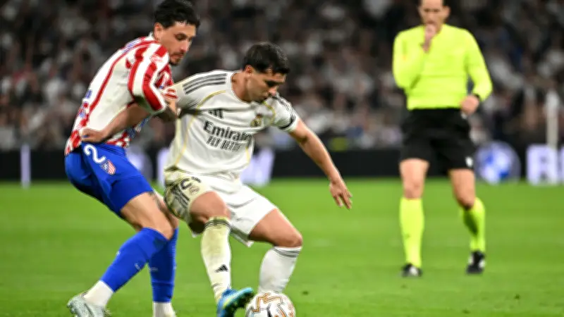 خبير تحكيمي يثير الجدل: ركلة دياز في ديربي مدريد غير قانونية لهذا السبب