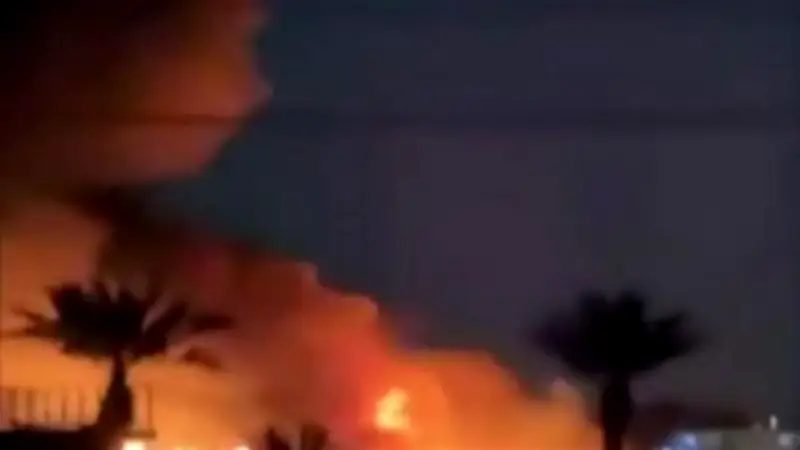 استهداف قاعدة فكتوريا الأمريكية قرب مطار بغداد بأربع مسيرات انتحارية في تصعيد جديد