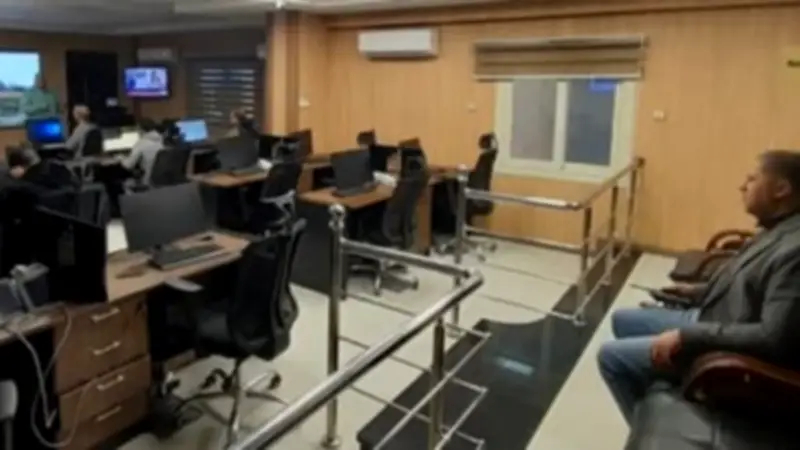 سكرتير عام بني سويف يتفقد مركز السيطرة الموحد لمتابعة حالة الطقس والاستعداد للطوارئ