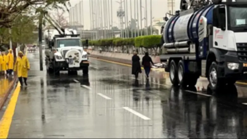 استعدادات استثنائية بمطار القاهرة الدولي لمواجهة موجة الطقس السيء والأمطار